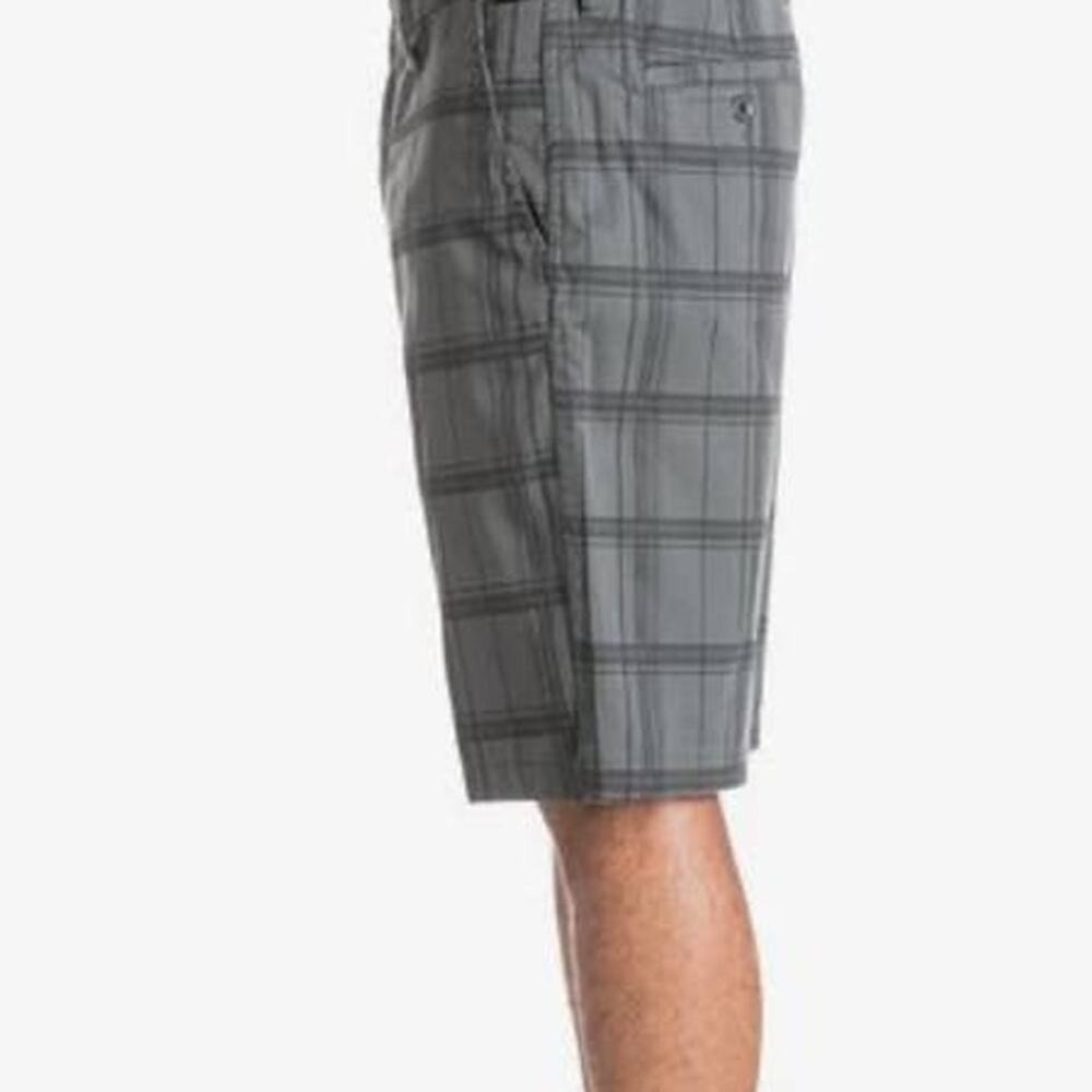 Quiksilver Gray Plaid Hybrid Shorts - Picture 13 of 13